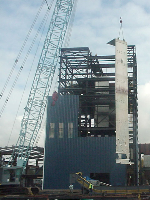 Sidewall Panel During Erection