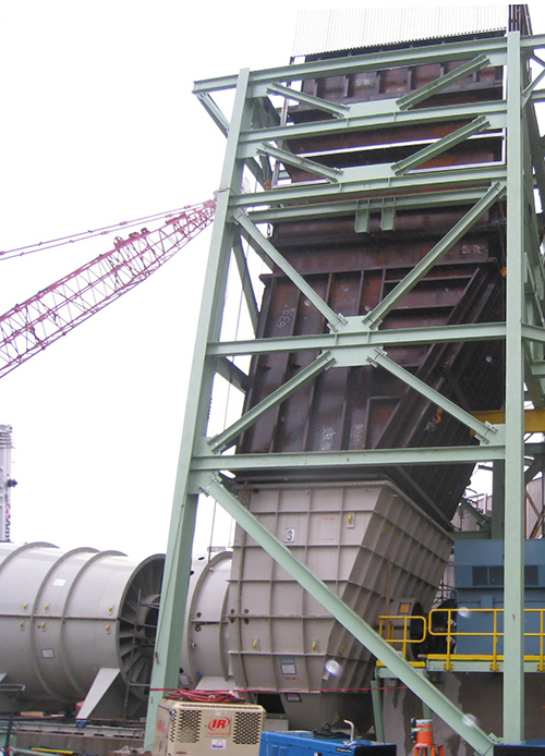 Air Heater to Fan Transition